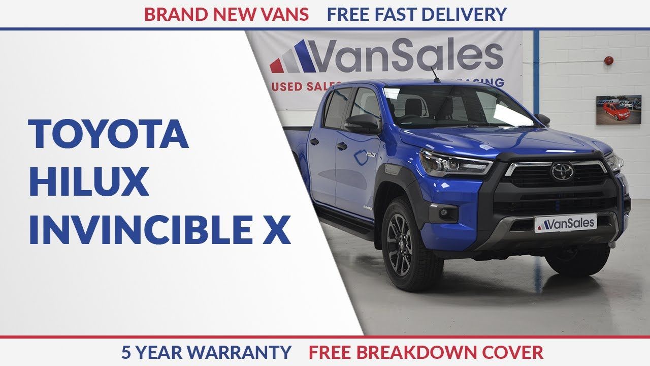 All You Need to Know About the Toyota Hilux Invincible X | Van